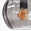 Koyoto Plafonnier, Boule lumineuse Ambre, Fumé, 8 lumières
