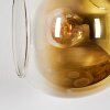Koyoto Boule lumineuse, Applique murale Or, Clair, Cuivré, Fumé, 3 lumières