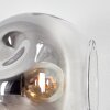 Ripoll Boule lumineuse, Applique murale Ambre, Clair, Fumé, 3 lumières
