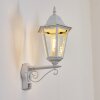 Hongkong Lampe murale d´extérieur, Applique murale Blanc, 1 lumière, Détecteur de mouvement