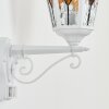 Hongkong Lampe murale d´extérieur, Applique murale Blanc, 1 lumière, Détecteur de mouvement