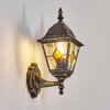 Naofe Lampe murale d´extérieur, Applique murale Brun, Or, 1 lumière