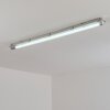 Ilena Plafonnier extérieur, Luminaire extérieur, Luminaire de salle de bain, Projecteur, Plafonnier LED Gris, 1 lumière