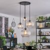 Koyoto Suspension, Boule lumineuse, Suspension grappe Clair, 4 lumières