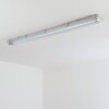 Ilena Luminaire extérieur, Luminaire de salle de bain, Plafonnier LED Gris, 1 lumière