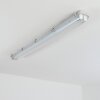Ilena Luminaire extérieur, Luminaire de salle de bain, Plafonnier LED Gris, 1 lumière