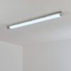 Ilena Luminaire extérieur, Luminaire de salle de bain, Plafonnier LED Gris, 1 lumière