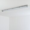 Ilena Luminaire extérieur, Luminaire de salle de bain, Plafonnier LED Gris, 1 lumière
