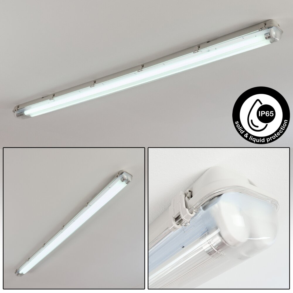 Ilena Luminaire extérieur, Luminaire de salle de bain, Plafonnier LED Gris, 1 lumière main product photo