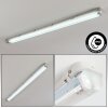 Ilena Plafonnier extérieur, Luminaire extérieur, Luminaire de salle de bain, Projecteur, Plafonnier LED Gris, 1 lumière