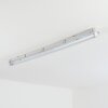 Ilena Luminaire extérieur, Luminaire de salle de bain, Plafonnier LED Gris, 1 lumière