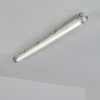 Ilena Luminaire extérieur, Luminaire de salle de bain, Plafonnier LED Gris, 1 lumière