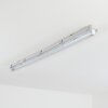 Ilena Plafonnier extérieur, Luminaire extérieur, Luminaire de salle de bain, Projecteur, Plafonnier LED Gris, 1 lumière