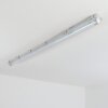 Ilena Plafonnier extérieur, Luminaire extérieur, Luminaire de salle de bain, Projecteur, Plafonnier LED Gris, 1 lumière