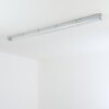 Ilena Plafonnier extérieur, Luminaire extérieur, Luminaire de salle de bain, Projecteur, Plafonnier LED Gris, 1 lumière