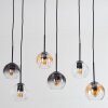 Koyoto Suspension, Boule lumineuse, Suspension Ambre, Clair, Fumé, 6 lumières