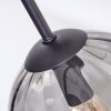 Koyoto Plafonnier, Boule lumineuse Fumé, 3 lumières