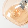 Koyoto Plafonnier, Boule lumineuse Ambre, 3 lumières