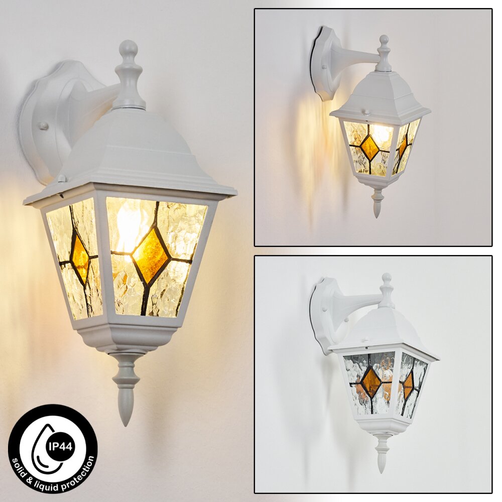 Naofe Lampe murale d´extérieur, Applique murale Blanc, 1 lumière main product photo