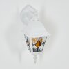 Naofe Lampe murale d´extérieur, Applique murale Blanc, 1 lumière