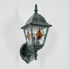 Naofe Lampe murale d´extérieur, Applique murale Vert, Noir, 1 lumière