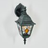 Naofe Lampe murale d´extérieur, Applique murale Vert, Noir, 1 lumière