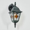Naofe Lampe murale d´extérieur, Applique murale Vert, Noir, 1 lumière