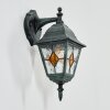 Naofe Lampe murale d´extérieur, Applique murale Vert, Noir, 1 lumière