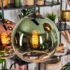 Koyoto Suspension, Boule lumineuse, Suspension Bleu, Vert, Clair, Cuivré, 6 lumières
