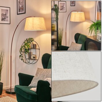Bassagoda Lampadaire Cuivre, Noir, 1 lumière Bassagoda Lampadaire Cuivre, Noir, 1 lumière