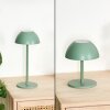 Laken Lampe de table d'extérieur, Luminaire de salle de bain, Lampe à poser LED Vert, 1 lumière