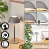 Laken Lampe de table d'extérieur, Luminaire de salle de bain, Lampe à poser LED Gris, 1 lumière