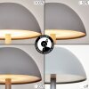 Laken Lampe de table d'extérieur, Luminaire de salle de bain, Lampe à poser LED Gris, 1 lumière