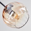 Koyoto Plafonnier, Boule lumineuse Ambre, Clair, 5 lumières