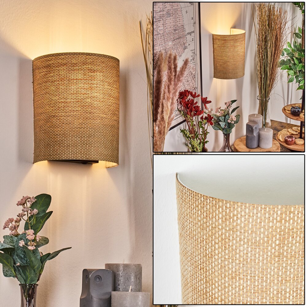 Labrujo Luminaire Up & Down, Applique murale Noir, 1 lumière main product photo