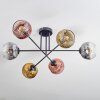 Ripoll Plafonnier, Boule lumineuse Or, Clair, Cuivré, Fumé, 6 lumières