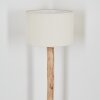Soungou Lampadaire Écru, Noir, 1 lumière
