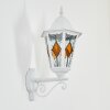 Hongkong Lampe murale d´extérieur, Applique murale Blanc, 1 lumière