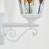 Hongkong Lampe murale d´extérieur, Applique murale Blanc, 1 lumière