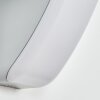 Gilan Lampe murale d´extérieur, Applique murale LED Argenté, 1 lumière
