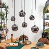 Ripoll Suspension, Boule lumineuse, Suspension Fumé, 6 lumières