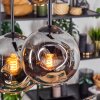 Ripoll Suspension, Boule lumineuse, Suspension Fumé, 6 lumières