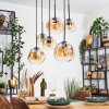 Ripoll Suspension, Boule lumineuse, Suspension Ambre, Clair, 6 lumières