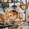 Ripoll Suspension, Boule lumineuse, Suspension Ambre, Clair, 6 lumières