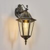 Hongkong Lampe murale d´extérieur, Applique murale Or, Noir, 1 lumière