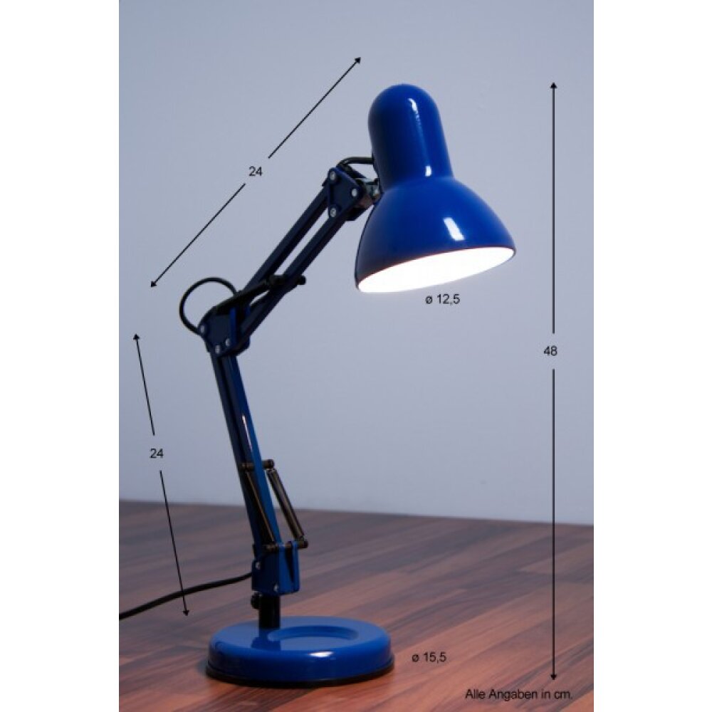 Lampe de table Globo Famous Bleu, 1 lumière main product photo