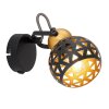 Applique murale Globo SARRA Noir, 1 lumière