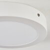 Plafonnier Finsrud LED Blanc, 1 lumière