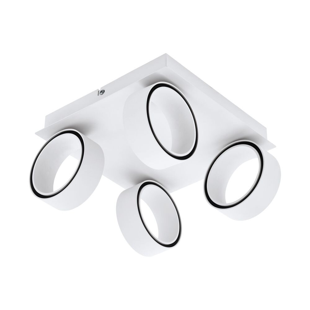 Spot de plafond EGLO ALBARIZA LED Chrome, Blanc, 4 lumières main product photo