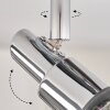 Plafonnier Morges LED Chrome, 2 lumières